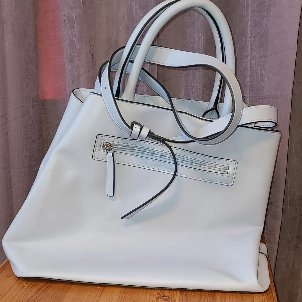 French Connection handbag Light‎ blue Tote Bag Beautiful